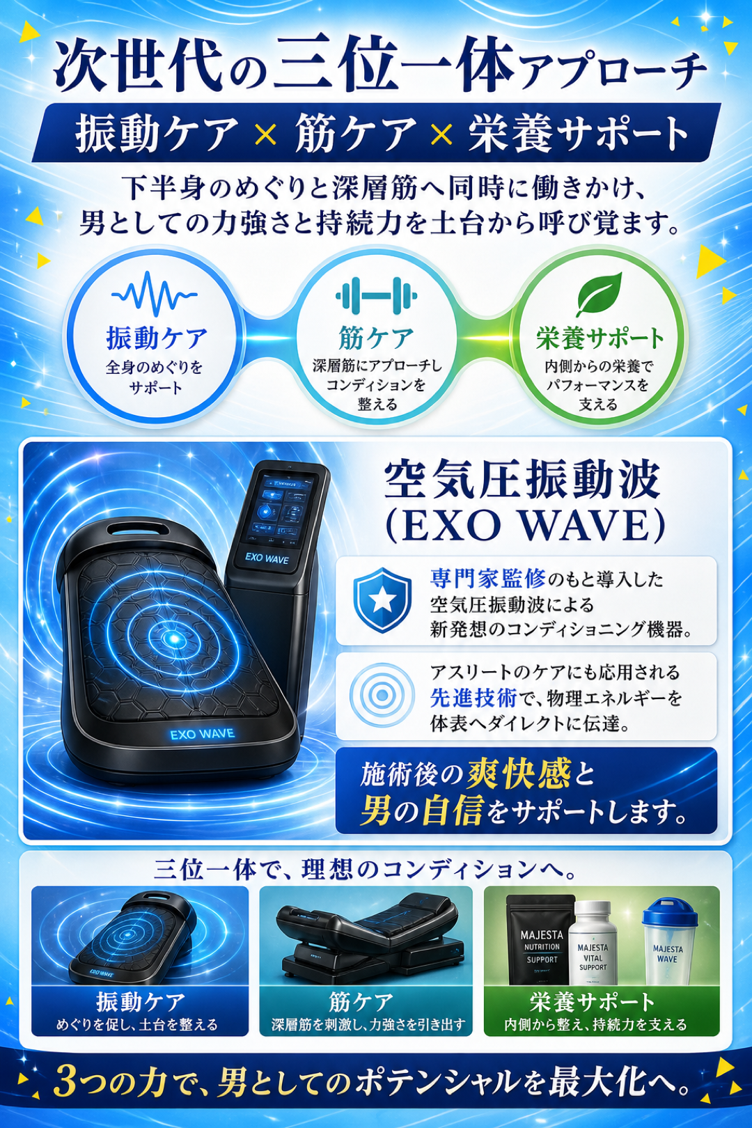 空気圧振動波 EXO WAVE
